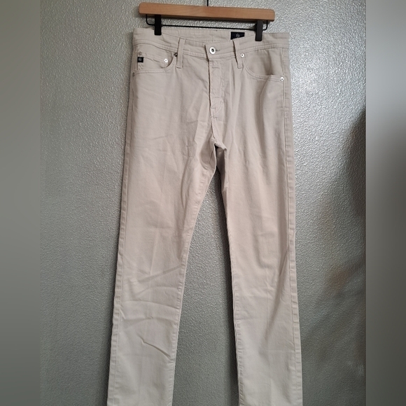 Adriano Goldsschmeid Men's Khaki Jeans - Picture 1 of 5